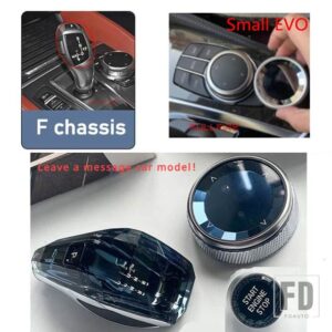 BMW クリスタルギアシフトノブ 3/4/57シリーズ F10 G30 X3 X5シリーズ G05 G01G08 G02 シャーシ ギアレバーカーアクセサリー - 8