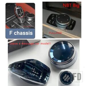 BMW クリスタルギアシフトノブ 3/4/57シリーズ F10 G30 X3 X5シリーズ G05 G01G08 G02 シャーシ ギアレバーカーアクセサリー - 10