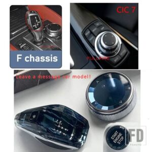 BMW クリスタルギアシフトノブ 3/4/57シリーズ F10 G30 X3 X5シリーズ G05 G01G08 G02 シャーシ ギアレバーカーアクセサリー - 12