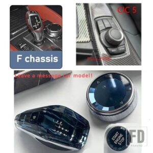 BMW クリスタルギアシフトノブ 3/4/57シリーズ F10 G30 X3 X5シリーズ G05 G01G08 G02 シャーシ ギアレバーカーアクセサリー - 13