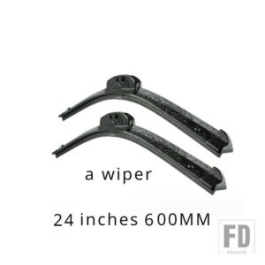 汎用 14-20 インチ車 U 字型ボーンレスワイパー高精細のボーンレススペシャルなワイパーフロントガラスワイパーストリップ - 24 inches 600MM