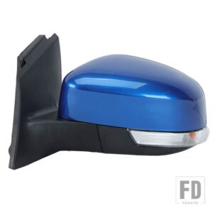 フォード サイドリアビューミラーフォーカス 3 MK3 2011 2012-2018 電気加熱ガラスレンズウィンカーライトカーアクセサリー EU バージョン - 6 pins left