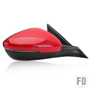 ホンダ 8 ワイヤーサイドミラーアセンブリ アコード 2018-2020 2021 2022 手動折りたたみパワー加熱ウィンカー死角ハザード - R RED