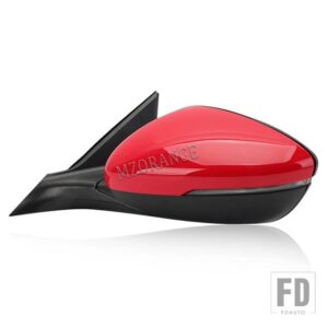 ホンダ 8 ワイヤーサイドミラーアセンブリ アコード 2018-2020 2021 2022 手動折りたたみパワー加熱ウィンカー死角ハザード - L RED