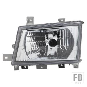三菱 ヘッドライト キャンターふそう FE FG 2012-2018 フォグライトウィンカーライトヘッドライトインジケータランプアセンブリ W/電球 - Left side