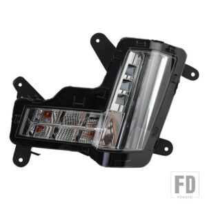 キャデラック エスカレード用フォグランプ/ESV 2015-2020 DRL ヘッドライトフォグランプポジションライトクラッシュブレーキなしカーアクセサリ - Left