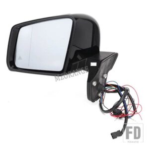 サイドミラーガラスメルセデス ベンツ G クラス W463 G55 G65 G550 G500 G400 G350 1992-2012 ドアバックミラーカバーアセンブリ - Left Side