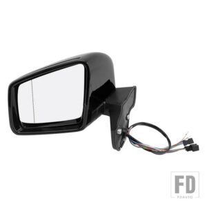 サイドミラーガラスメルセデス ベンツ G クラス W463 G55 G65 G550 G500 G400 G350 1992-2012 ドアバックミラーカバーアセンブリ - no blind left