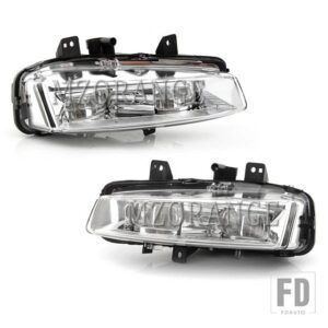 レンジローバー ランドローバー LED フォグランプヘッドライト EVOQUE 2011 2012 2013-2015 フォグランプフォグランプカバーグリルベゼルアセン - LED L and R
