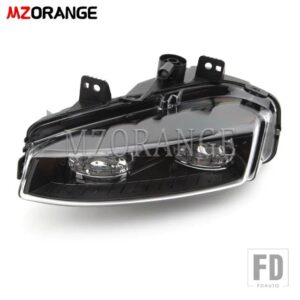 レンジローバー ランドローバー LED フォグランプヘッドライト EVOQUE 2011 2012 2013-2015 フォグランプフォグランプカバーグリルベゼルアセン - Smoked LED L