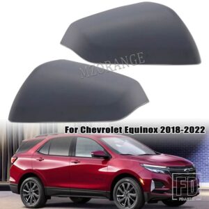 シボレー GMC モールドエクイノックス 2018 2019-2022 サイドリアビューミラーカバーキャップフードシェルケースフレームカーアクセサリー - 1 PAIR A