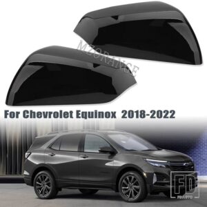 シボレー GMC モールドエクイノックス 2018 2019-2022 サイドリアビューミラーカバーキャップフードシェルケースフレームカーアクセサリー - 1 PAIR B