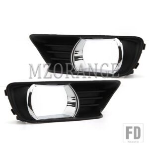 トヨタ フォグランプ カムリ XV40 2007 2008 2009 フェイスリフト前のクロームフォグランプカバーグリルベゼル LED フォグライトヘッドライトフ - 2 pcs Chrome Covers