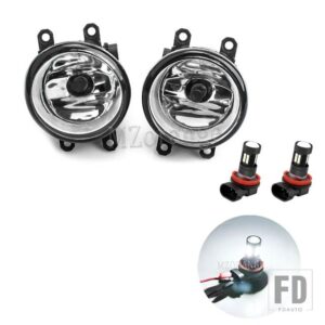 トヨタ フォグランプ カローラ アベンシス カムリ ラクティス ヴァーソ RAV4 C-HR アイゴ アバロン ランドクルーザー プラド J150 LED フォグラ - LED fog