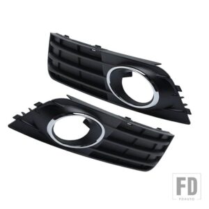 アウディ A4 B8 A4L 39783 フロントバンパーフォグランプグリルグリルカバー穴スタイリンググリルヘッドライト DRL - 1 Pair