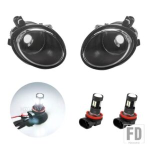 BMW LED フォグランプ E46 M3 37408 ヘッドライトフォグランプ E39 M5 2001 2002 2003 フォグランプ - 1 pair LED
