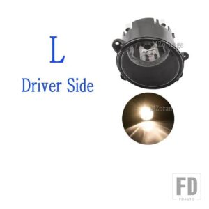 ランドローバー レンジローバースポーツ L322 2003-2009 フォグライトヘッドライトディスカバリー 2 3 LED フォグランプハロゲンフォグランプ車 - Left side