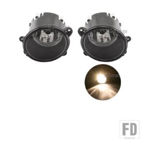 ランドローバー レンジローバースポーツ L322 2003-2009 フォグライトヘッドライトディスカバリー 2 3 LED フォグランプハロゲンフォグランプ車 - L and R