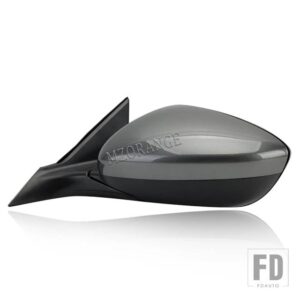 ホンダ アコード 10TH 世代 2018-2022 サイドドアミラーカーアクセサリーバックミラーレンズ反射ガラスマニュアル折りたたみカバー - L Gray