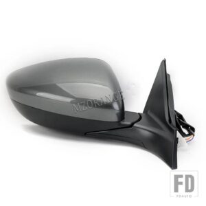 ホンダ アコード 10TH 世代 2018-2022 サイドドアミラーカーアクセサリーバックミラーレンズ反射ガラスマニュアル折りたたみカバー - R Gray