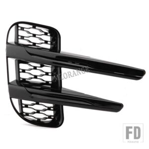 レンジローバー ランドローバー EVOQUE 2019-21 フォグランプカバーグリルヘッドライトストリップトリムフォグランプグリルカーアクセサリー - Black Right