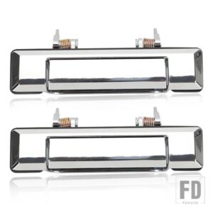 トヨタ アウタードアハンドル ランドクルーザー 60 70 シリーズ FJ70 FJ60 FJ76 FJ78 FJ79 1984-2006 2007 クロームカーアクセサリー MZORANGE - 1 pair