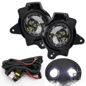 トヨタ ハイラックス VIGO MK7 2012-16 フォグライトランプキット W/ハーネス電球スイッチヘッドライトスタイリングアクセサリー - 1 set LED
