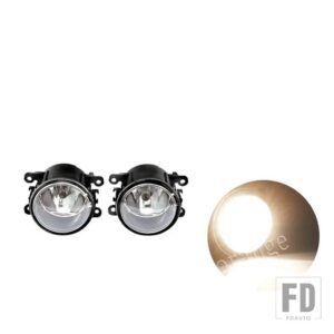 三菱 LED DRL フォグランプ アトラージュミラージュ G4 2012-2017 ヘッドライトデイタイムランニングライトフォグランプ黄色ウィンカー - fog A