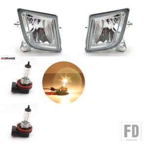 マツダ 6 アテンザ 39783 フォグランプ LED ヘッドライトハロゲンフォグランプクロームカバーグリルベゼルフレームアクセサリー