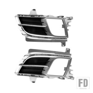 マツダ 6 アテンザ 39783 フォグランプ LED ヘッドライトハロゲンフォグランプクロームカバーグリルベゼルフレームアクセサリー