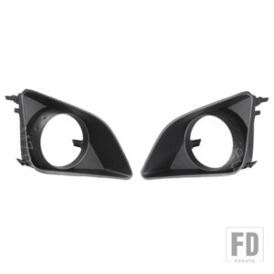 トヨタ フォグランプ LED カローラ 2007 2008 2009 2010 フォグランプアセンブリクロームカバーグリルベゼルヘッドライトカーアクセサリー - Plastic Covers