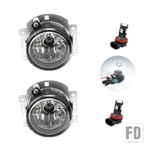 三菱 フォグランプ アウトランダー 2007-2015 ASX 2014 RVR アウトランダースポーツ 2011-2015 LED フォグランプヘッドライトランプアクセサリ - 2 pcs LED