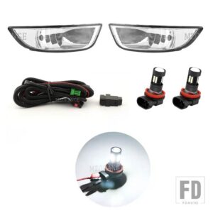 三菱 フォグランプ ランサー EX 2007 2008 2009 2010 LED ヘッドライトハロゲンフロントバンパーフォグドライビングランプアクセサリー - 1 set LED