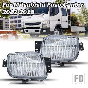 三菱 フォグランプ キャンターふそう FE FG 2012 2013 2014 -2018 フォグライトフォグランプライトヘッドライトインジケータランプアセンブリ - 1 Pair