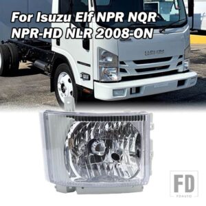 いすゞ ヘッドライトアセンブリ NPR NPR-HD NQR NRR 2008-2022 GMC W4500 W4000 トラック 2008-2010 ヘッドランプフォグライトアクセサリー
