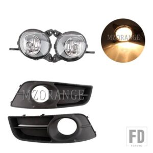 トヨタ フォグランプ LED カローラ 2004 2005 2006 フォグランプヨーロッパバージョンカバーグリルベゼルヘッドライトグリルアクセサリー - Halogen and covers