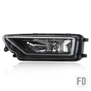 VW フォグランプAMAROK 2016-19-2022 フロントバンパーフォグランプカバー駆動ランプフォグランプグリル - Left-Fog Light