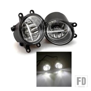 トヨタ LED フォグランプ カローラ E150 アルティス 2011 2012 2013 フォグランプスイッチグリルカバーハロゲンフォグライトフレームヘッドライ - LED C
