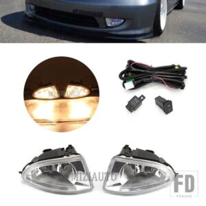 ホンダ LED フォグランプ シビック ES1 ES5 2004 2005 ヘッドライト LED フロントバンパーハロゲンフォグランプフォグランプアセンブリアクセサ