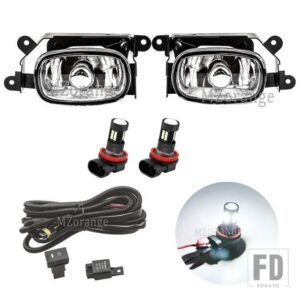 三菱 フォグランプ アウトランダー 37803 LED ヘッドライトハロゲンフロントバンパーフォグランプカーアクセサリー - 1 set LED