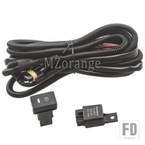 マツダ フォグランプ 3 2007 2008 2009 ヘッドライト LED フロントバンパーフォグランプフォグライトハロゲンドライビングライトカーアクセサリ - wires