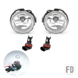 スバル フォグランプ インプレッサ WRX STI フォレスター 39753-2013 LED フロントバンパーフォグライトヘッドライトドライビングフォグランプ - LED Fog L and R