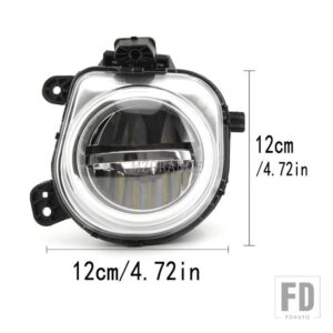 BMW LED フォグランプ X3 F25 2015-2017 X4 F26 2015-2018 X6 F16 2015-2019 ヘッドライトフロントフォグランプ自動車ライトアセンブリ - Left side