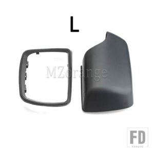 BMW サイドミラーカバーキャップ E53 X5 2000-2006 ドアウイングミラーホルダーバックミラートリムリングハウジングフレーム 51168256321 - left