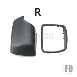 BMW サイドミラーカバーキャップ E53 X5 2000-2006 ドアウイングミラーホルダーバックミラートリムリングハウジングフレーム 51168256321 - right
