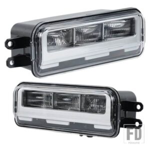 トヨタ フロントバンパーフォグライトアセンブリ タンドラ 2022 2023 2024 LED ヘッドライト白色ライトフォグランプランニングランプアクセサリ - 1 Pair