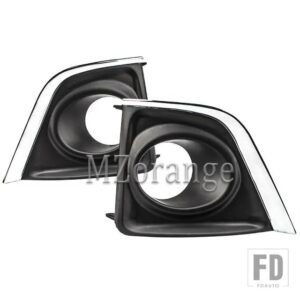 トヨタ フォグランプヘッドライト カローラ 2014 2015 2016 LED ハロゲンフォグライトカローラフォグランプ DRL カバースイッチアクセサリー - coverPair