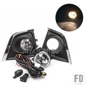 トヨタ フォグランプヘッドライト カローラ 2014 2015 2016 LED ハロゲンフォグライトカローラフォグランプ DRL カバースイッチアクセサリー - 1 set Halogen