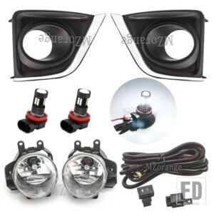 トヨタ フォグランプヘッドライト カローラ 2014 2015 2016 LED ハロゲンフォグライトカローラフォグランプ DRL カバースイッチアクセサリー - 1 set LED