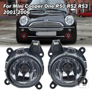 BMW フォグランプ ミニ R52S コンバーチブル 2002-2008 R53 ハッチバック 2002-2006 R50 R52 R53 フォグランプカーアクセサリーの交換 - 1 Pair